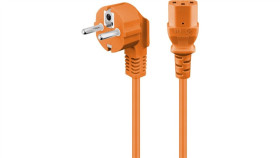 Kabel Przyłączeniowy Kątowy Do Urządzeń Chłodniczych, 32 M, Pomarańczowy -...