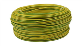 Przewód Instalacyjny H07v-K / Lgy 10 750V Żółto-Zielony Linka Giętka...