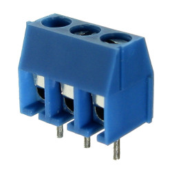 Listwa ARK350-3/BL listwa 3 pola r-3.5 h-8.4 niebieska