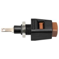 Sch&#xFC;tzinger ESD 6554/BR Terminal Spring-Loaded Brown 5A 1pc