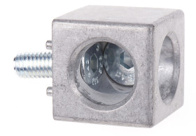 Część łącząca Zestaw kostek narożnych Rozmiar rowka 8mm Bosch Rexroth Uchwyt złącza i łączenie Rozmiar gwintu M8