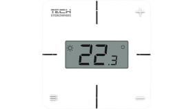 Sinum R-8X Regulator Pokojowy Bezprzewodowy Mechaniczny Kolor Biały