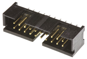 Wtyk PCB 20-pinowe raster: 2.54mm 2-rzędowe TE Connectivity Przewlekany 1.0A 250.0 V.