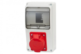 Rozdzielnica LAGO 6M - gniazda 32A 5p /6 modułów/