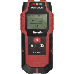Testboy TV 700 Detector locates metal wood live wires up to 80 mm deep