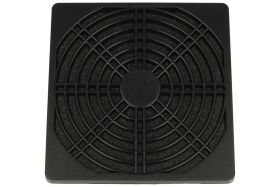 Osłona do wentylatora z filtrem; PG120; 120x120mm; plastikowa; RoHS