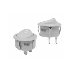 PRZEŁĄCZNIK AC 230V 10A SZARY 3049S