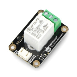 DFRobot Gravity v2.0 - przekaźnik 1 kanał - styki 277VAC/16A - cewka 5V
