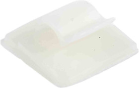 Spinka do kabli 4.06mm Samoprzylepny 19 x 19 x 7.2mm materiał: Nylon 66 Naturalny Okrągły zacisk