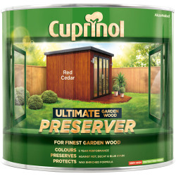 Cuprinol 5206081 Ultimate Garden Wood Preserver Red Cedar 1 litre