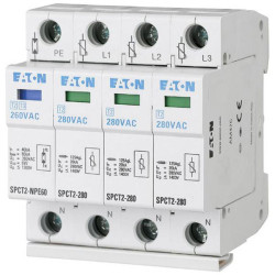 Eaton 167620 SPCT2-280-3&#x2B;NPE surge arrester 20 kA switchboard protection