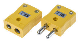 Złącze termoparowe Złącze termoparowe RS PRO do Termopara typu K Standardowy