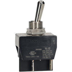 Bulgin C3950BBAAA DPST Non Illuminated Off-On Panel Mount Toggle Switch