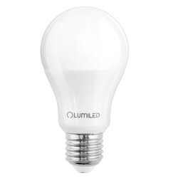 Żarówka LED LUMILED E27 A60 8W zamiennik 60W 880lm 3000K Ciepła 260 Klasa E 3 Lata Gwarancji