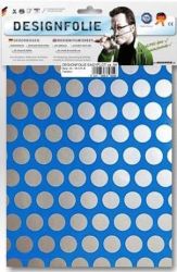 Oracover 90-051-091-B Folia dekoracyjna Easyplot Fun 1 (D x S) 300 mm x 208 mm niebieski, srebrny