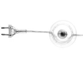 Przewód przyłączeniowy 200cm z wyłacznikiem nożnym bezbarwny SP/WN2,0(2X0,75)BZB PRW10000369