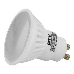 Żarówka LED 10W GU10 720lm ciepłobiała 3000k GTV LD-SM1210-10
