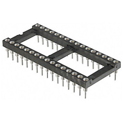 TRU COMPONENTS 1586560 IC socket 20 pins 7.62mm spacing precision contact