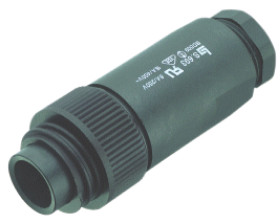 Złącze wielostykowe przemysłowe 7-pinowe Montaż na kablu Wtyczka binder