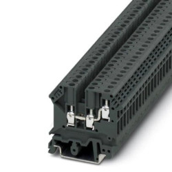 Złączka szynowa 3-przewodowa 4mm2 32A 500V niebieska TB 4-TWIN I BU Essential 3000952 /50szt./