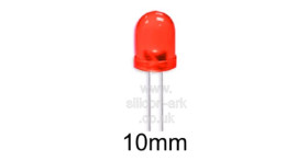LED - 10mm RED (L-813SRD-C) - Kingbright