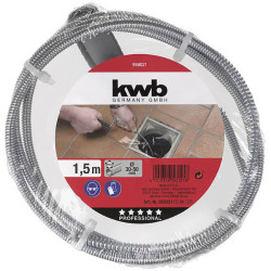 kwb 956021 Pipe cleaner coil with crank handle for clearing blockages