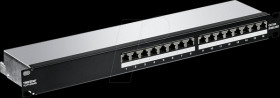TC-P16C6AS Patchpanel, 16-Port, Cat.6a, 1 HE