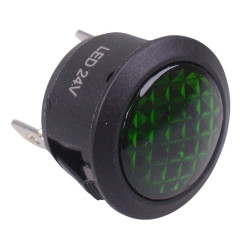 Green 24V Panel Mount 20mm LED Panel Indicator R9-92L-02-G