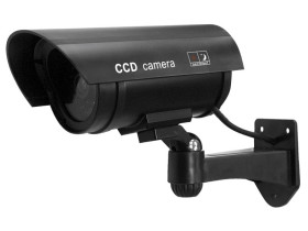 Atrapa kamery "EURA" AK-03B3 zewnętrzna czarna obudowa B31B103 EURA-TECH