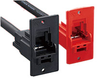 Złącze przelotowe Gniazdo Montaż na kablu 1P 1 kV AC/DC Hirose