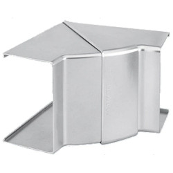 Simon Connect Kąt wewnętrzny regulowany do kanału Cabloplus 90x55mm 85-95 stopni aluminium tKA103208-8