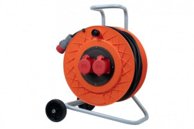 Przedłużacz na bębnie plastikowym GOLIA-420 NK 2x16A 5p, OPD 5x2,5 /40m/