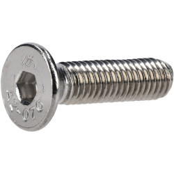 R-TECH 337511 M5 X 20 Hex Socket Countersunk Screws A2 ST/ST - Pack Of 100