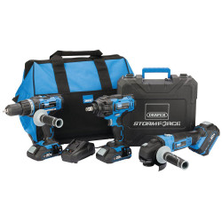Draper 45499 Storm Force&#xAE; 20V Cordless Mega Kit (8 Piece)