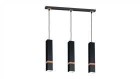 Lampa Wisząca Vidar Black 3Xgu10 Mlp5404 Milagro