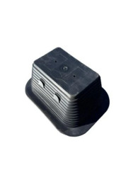 Uchwyt betonowy w tworzywie podpora dachowa tras kalbowych H=90 L=120 KMPT12