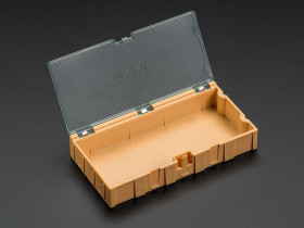 Large Modular Snap Box - SMD component storage (Orange)
