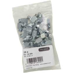 Pressol 16 209 Tapered Lubricating Nipple H3-90&#xB0; M8 x 1 VZ VK 25 pcs