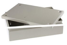 Puszka elektroinstalacyjna ścienna Stal 300 x 200 x 80mm Szary IP66 RS PRO