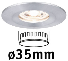 94304 Nova Mini Coin flush mounted fixture, rigid, 4 W, 2700 K, round,