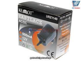 Zasilacz stabilizowany DC 12V 500mA