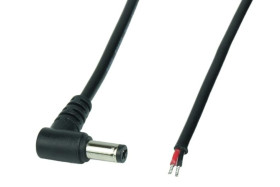 POSDC-Y-P25L-0.25 przewód zasilający YTLYp0,5 wtyk 2555 kątowy L=250mm