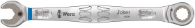 Uniwersalny klucz zapadkowy Klucz płasko-oczkowy z grzechotką Wera długość 144 mm Stal stopowa chromowa