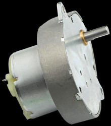GM48-500-5000-225-12.5D8 Gearmotor 44,5 mm, 1:225, 6 V DC