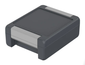 Aluminum enclosure, (L x W x H) 159 x 128 x 60 mm, graphite gray (RAL 7024), IP69K, 00123224