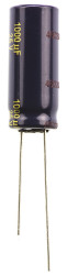 Kondensator 1000μF 25V dc Radialny, Otwór przelotowy Panasonic roztaw: 5mm 10 (Dia.) x 25mm