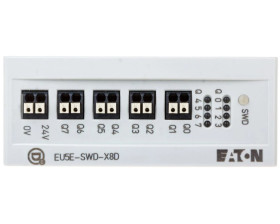 Moduł wyjść cyfrowych 8 wyjść 24 V DC SmartWire-DT EU5E-SWD-X8D 144061
