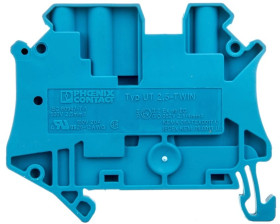 Złączka szynowa 3-przewodowa 2,5mm2 niebieska Ex UT 2,5-TWIN BU 3044526 /50szt./