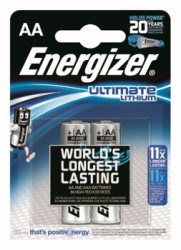2 x bateria foto litowa Energizer L91 Ultimate Lithium R6 AA
