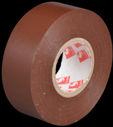 VDE insulating tape, 25 m, width: 25 mm, brown